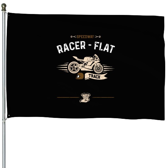 Speedway Racer - Flat Track House Flags
