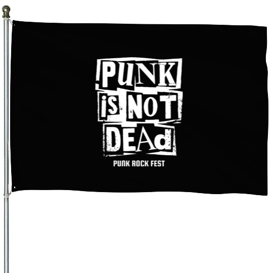 punk rock music dead House Flags