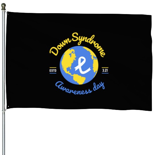 World Down Syndrome Awareness Day House Flags