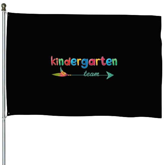 Kindergarten Teacher Team House Flags