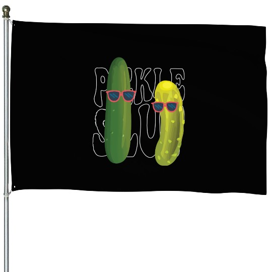 Pickle Slut Pickle Slut Who Loves Pickles House Flags