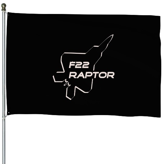 F22 Raptor House Flags
