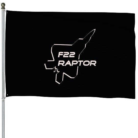 F22 Raptor House Flags