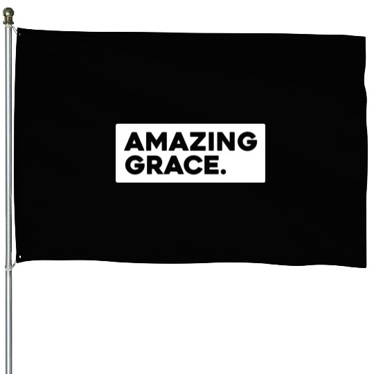 Amazing Grace Love Jesus Christian Christmas House Flags