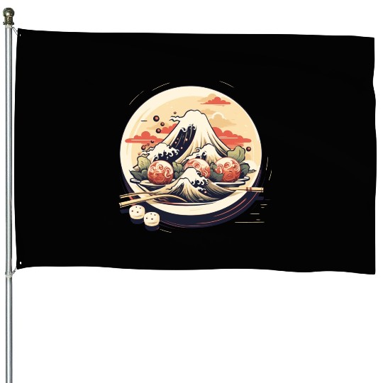 Great Takoyaki House Flags