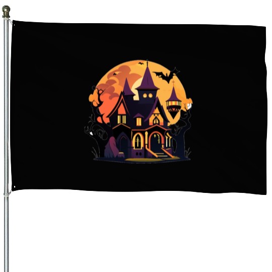 Halloween House Flags