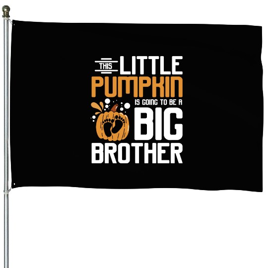 Pregnancy Thanksgiving pumpkin big brother House Flags
