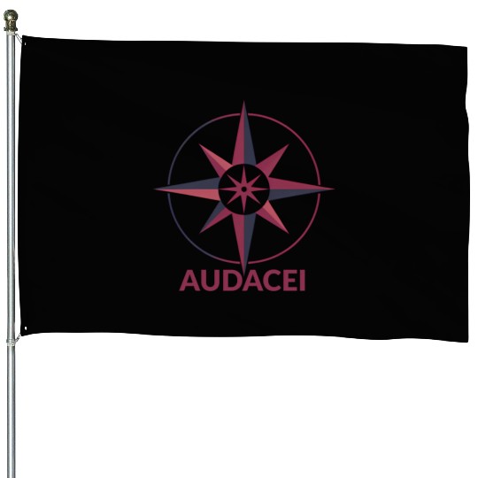 Courageous Evolution: Audacei Color Logo House Flags