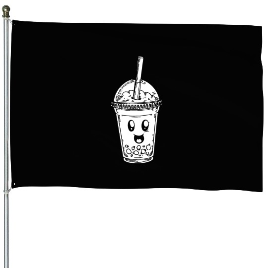 K Pop Bubble Tea House Flags
