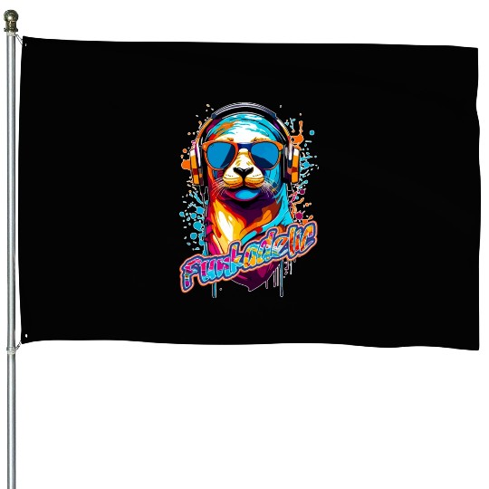 Funkadelic Seal House Flags