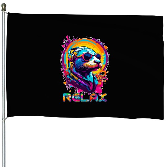 Relax Seal House Flags