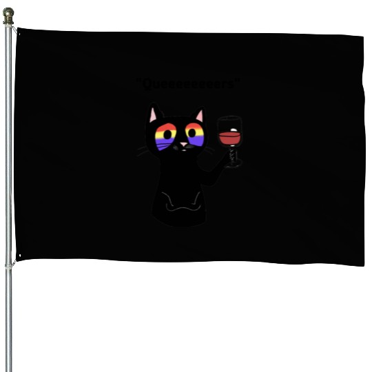 Meow Mix & Merlot House Flags