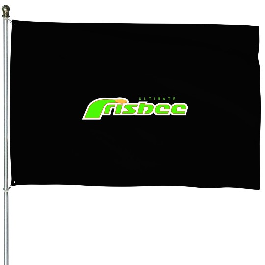 ultimate frisbee green House Flags