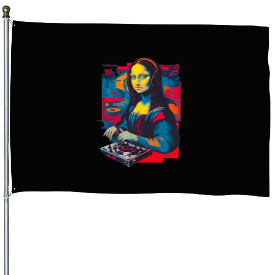Dj Mona Lisa House Flags