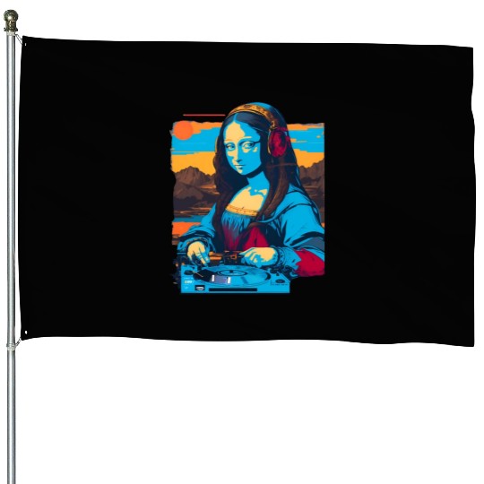 Dj Mona Lisa House Flags
