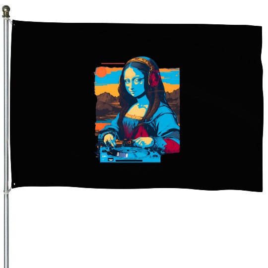 Dj Mona Lisa House Flags