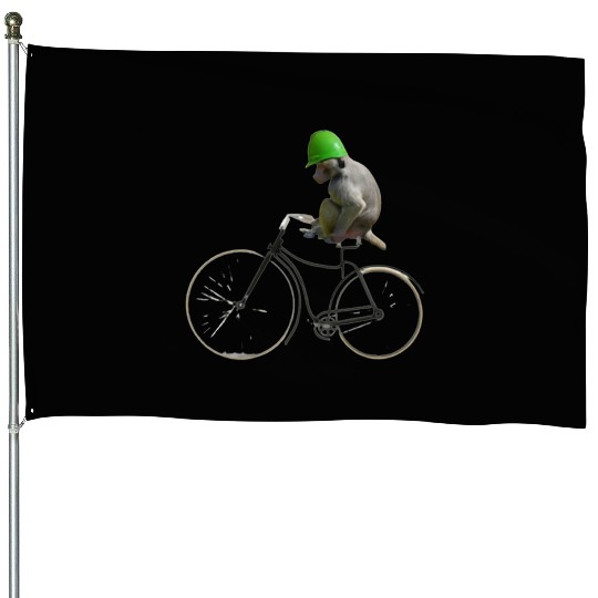 Creative monkey design House Flags