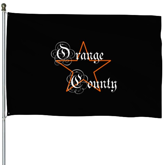 The Orange County California Collection House Flags