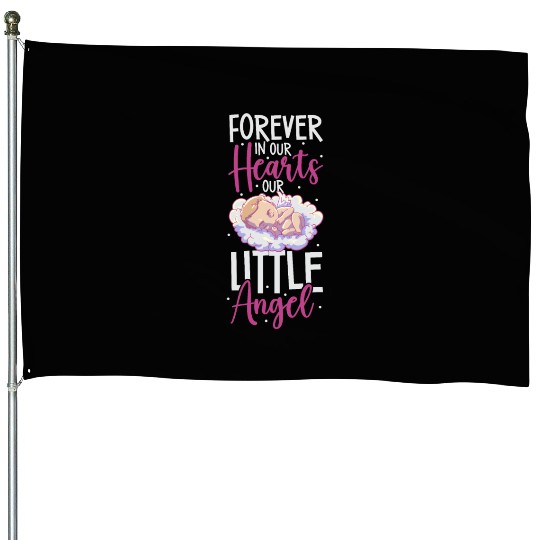 Infant Loss Miscarriage Awareness Pregnancy Loss House Flags
