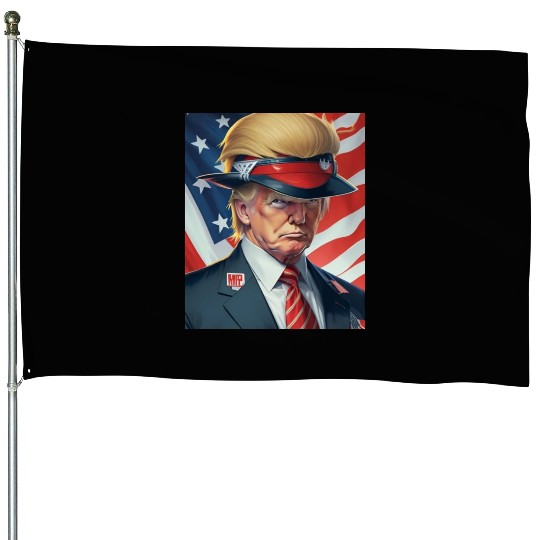 donald trump maga House Flags
