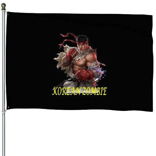 Korean zombie House Flags