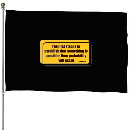Elon Musk probability will occur 2 House Flags