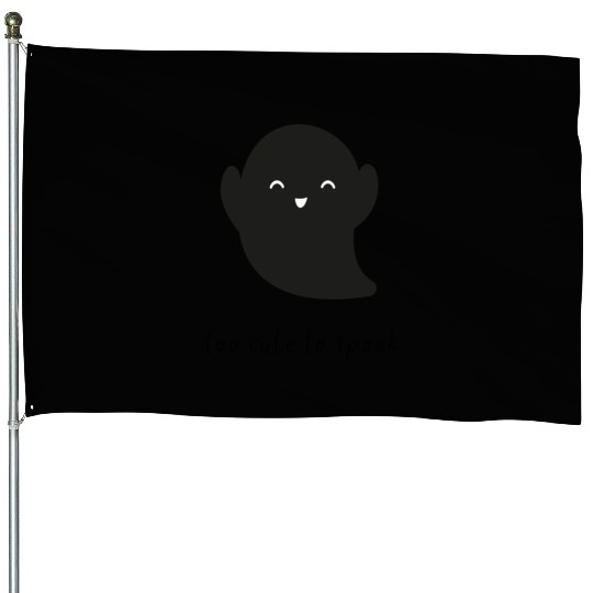 Cute NICU Halloween | Too cute to spook design House Flags