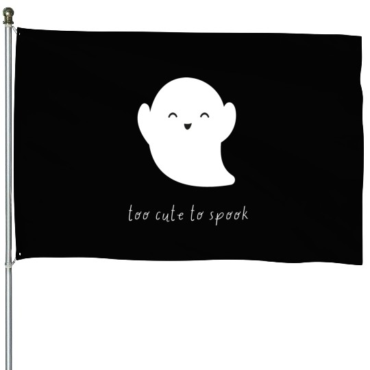 Cute NICU Halloween | Too cute to spook design House Flags