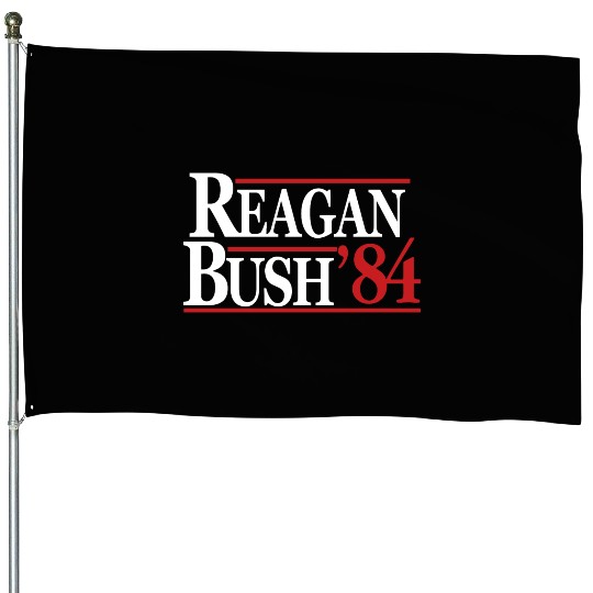 Reagan Bush 1984 V2 House Flags