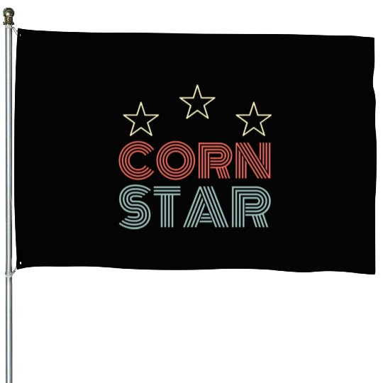 Corn Star House Flags