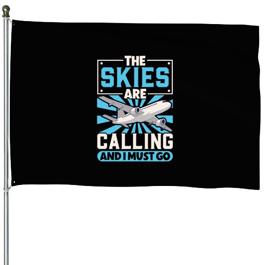 Pilot Aviation Airplane Airline Future Pilots House Flags