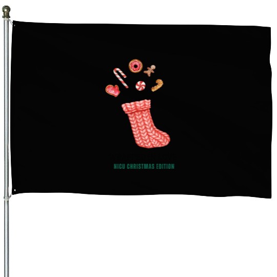 NICU Christmas design | Wrapped in Love House Flags