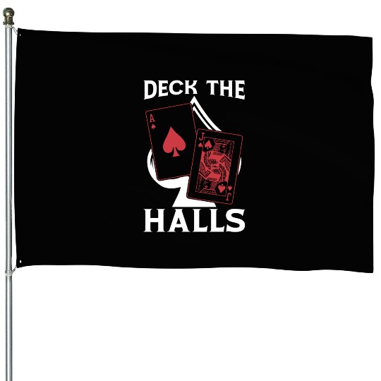 Classic Blackjack Deck The Halls Casino Gambling House Flags
