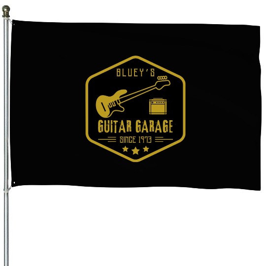 BlueyDad's Guitar Garage 1973 House Flags