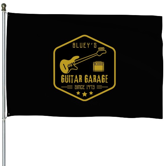 BlueyDad's Guitar Garage 1973 House Flags