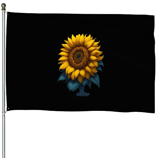 sunflower House Flags