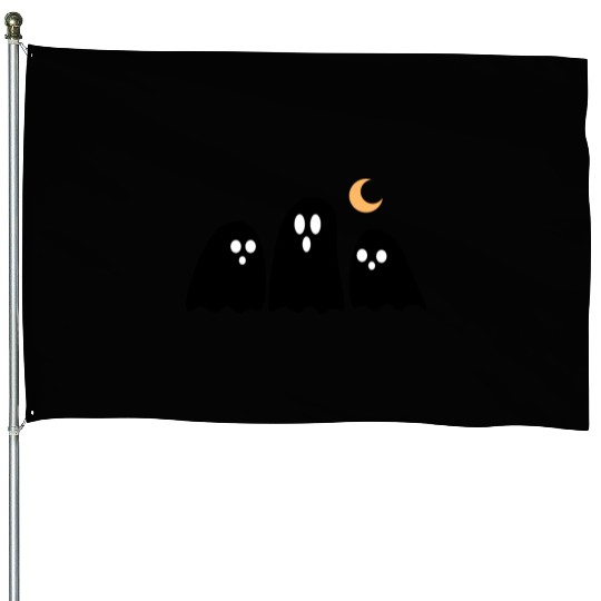 halloween 3 black House Flags