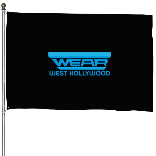 Wear West Hollywood for Music Rock Lover House Flags