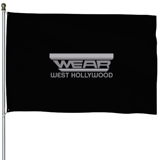 Wear West Hollywood for Music Rock Lover House Flags