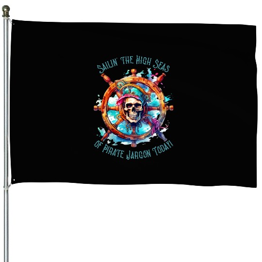 Speak Like a Pirate House Flags
