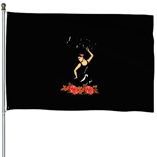 Black dancer House Flags