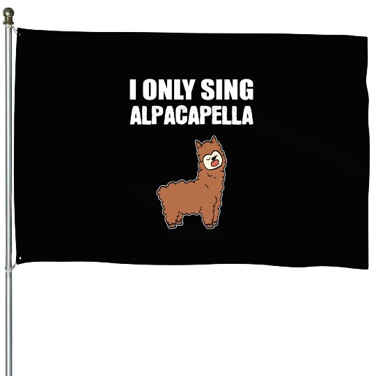 Alpacapella Orchestra Member Gift House Flags