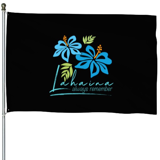 Hawaiian Hibiscus: Lahaina - Always Remember House Flags
