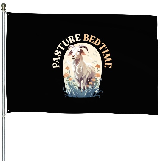 Goat Lover Kid Ranch Wool Farm Animal Farming House Flags