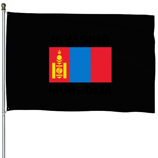 Invading Mongolia House Flags