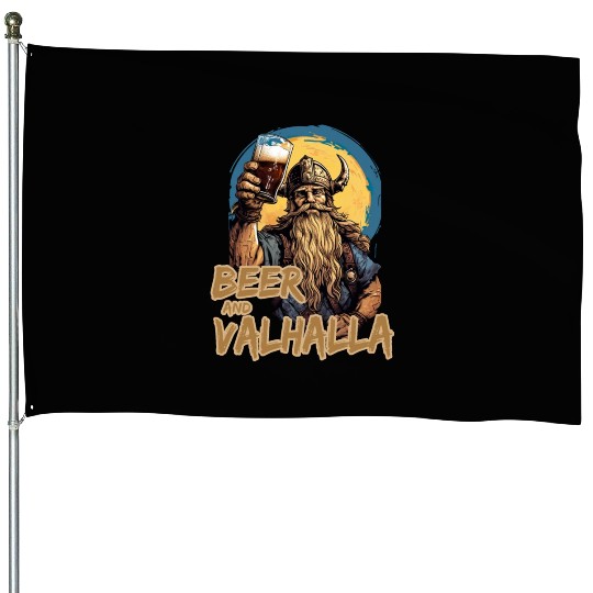 Viking World Tour Vikings Valhalla Odin for a Men House Flags