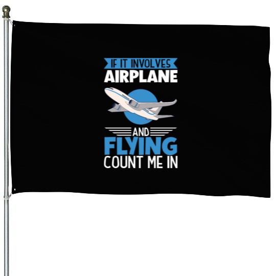 Pilot Aviation Airplane Airline Future Pilots House Flags