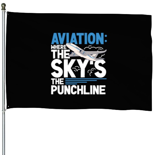 Pilot Aviation Airplane Airline Future Pilots House Flags