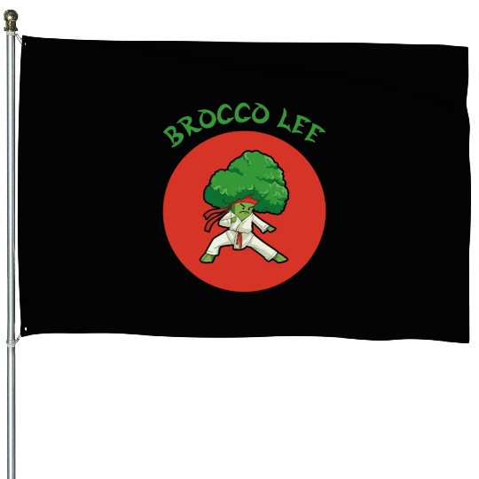 Japan Karate Martial Arts MMA Broccoli House Flags