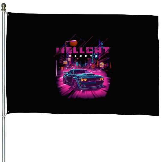 Hellcat SRT House Flags